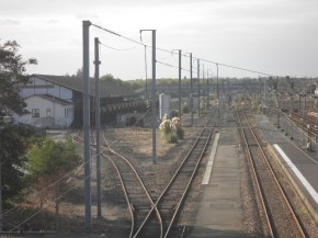 Vues des voies en gare de St Nazaire - 2011