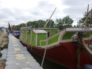 La barque de poste du Canal du Midi